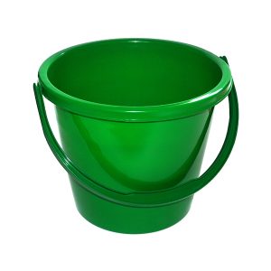 CleanWorks Plastic Bucket Green 9 Litre