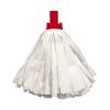 CleanWorks EX Non Woven Socket Mop Red 120G (Pack 10)