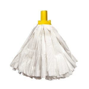 CleanWorks EX Non Woven Socket Mop Yellow 120G (Pack 10)