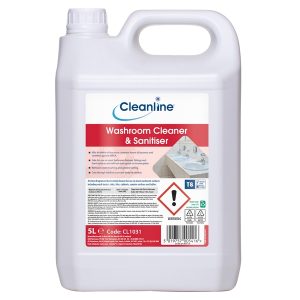 Cleanline Washroom Cleaner & Sanitiser 5 Litre