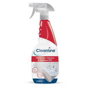 Clineline Washroom Cleaner & Sanitiser 750ML (Case 6)