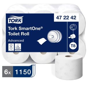 Tork SmartOne Toilet Roll White 207M