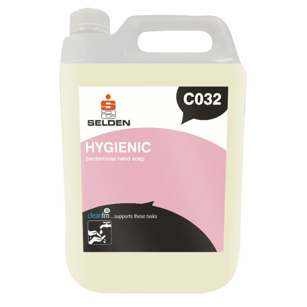 Selden C032 Hygienic Bactericidal Hand Soap 5 Litres